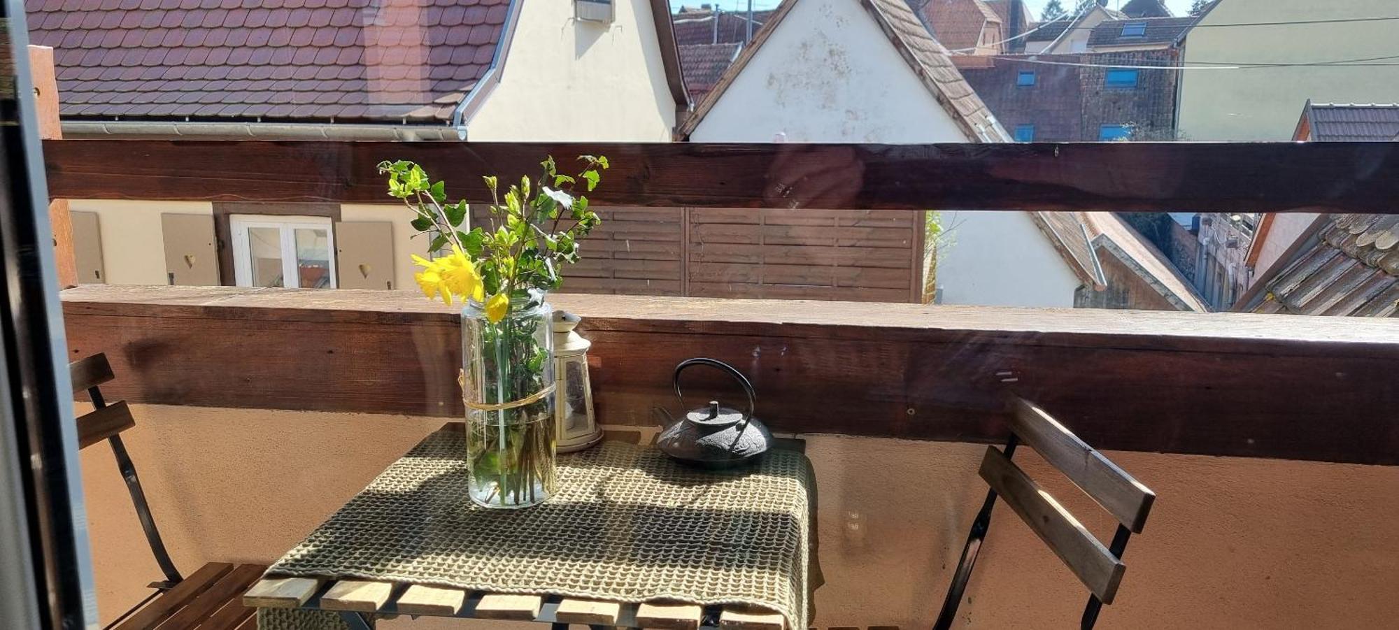 Au-Dessus Des Toits Plein Centre Avec Vue Sur Les Vignes Apartman Barr Kültér fotó