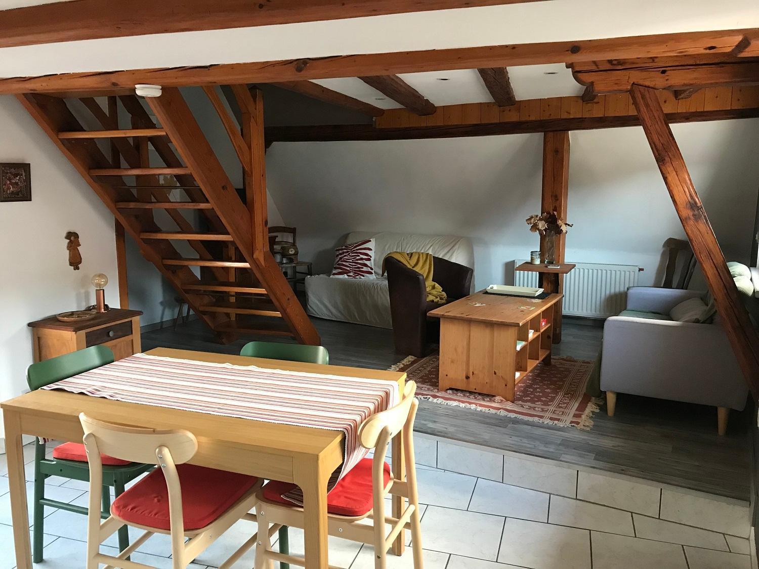 Au-Dessus Des Toits Plein Centre Avec Vue Sur Les Vignes Apartman Barr Kültér fotó